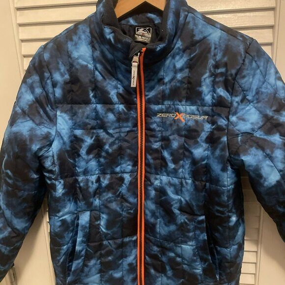 Zero Xposur Snowboard Ski Zip Up Jacket Sz M Youth (10-12) - Picture 2 of 7